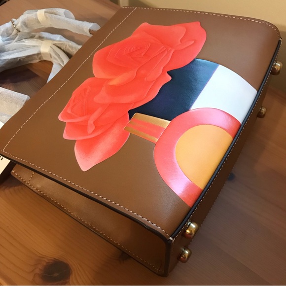 🌺 Coach X Tom Wesselmann Cashin Carry Tote 22 - Picture 10 of 13